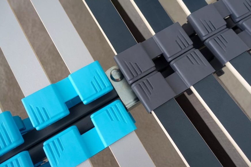 Simba bed frame close-up of slats